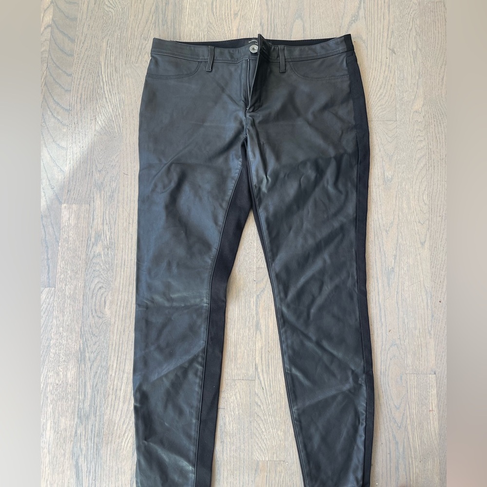 Banana republic pleather jeans